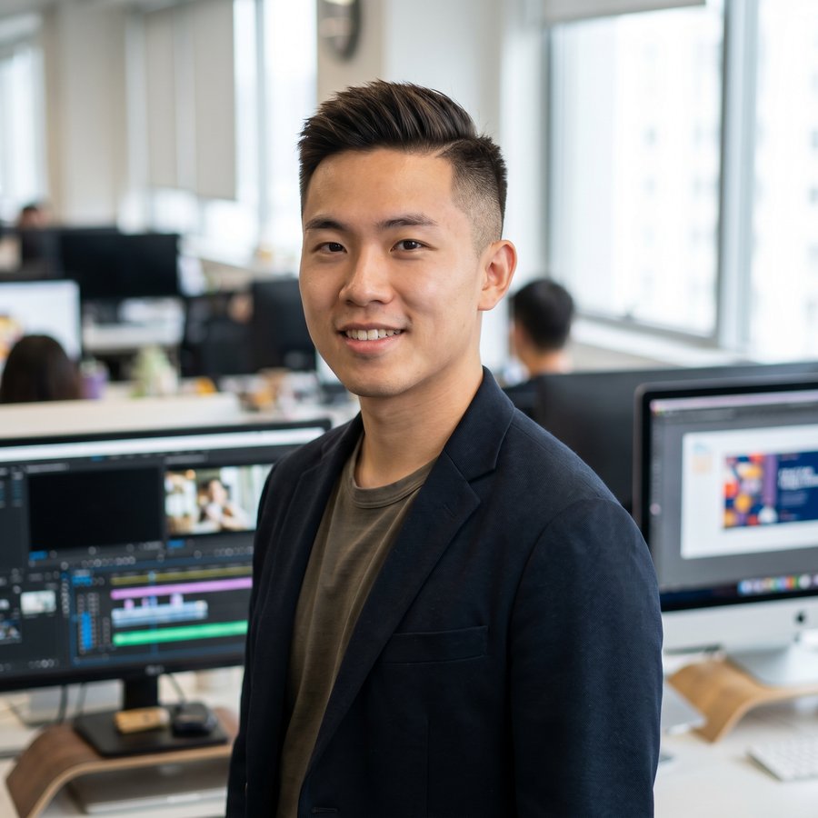 群p视频制作总监张明远